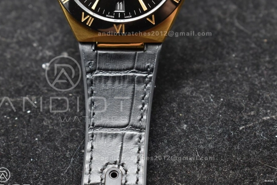A8900 Gummy Strap VSF Super YG Ceramic Dial 1:1 Edition Clone Best Black Black Black on Constellation 1127
